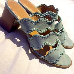 Mint/sandals /2 inch